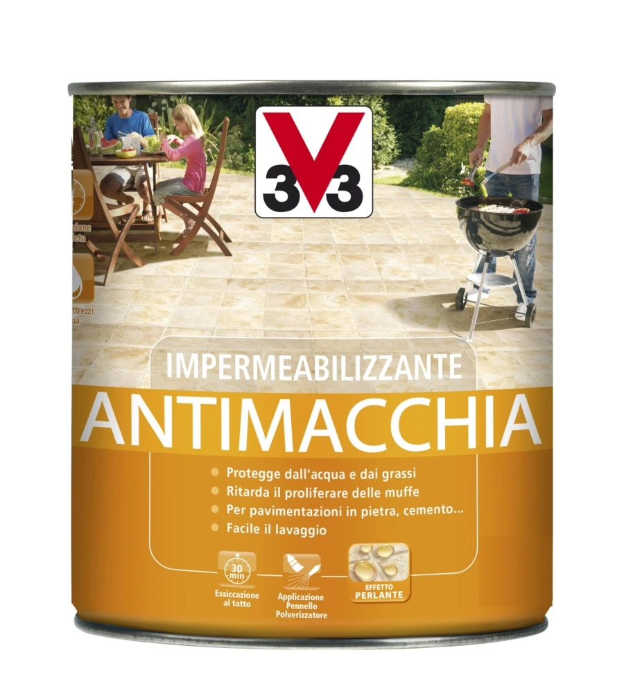 Impermeabilizzante antimacchia - incolore - 0,75 litri